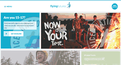Desktop Screenshot of flyingfutures.org