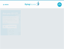 Tablet Screenshot of flyingfutures.org